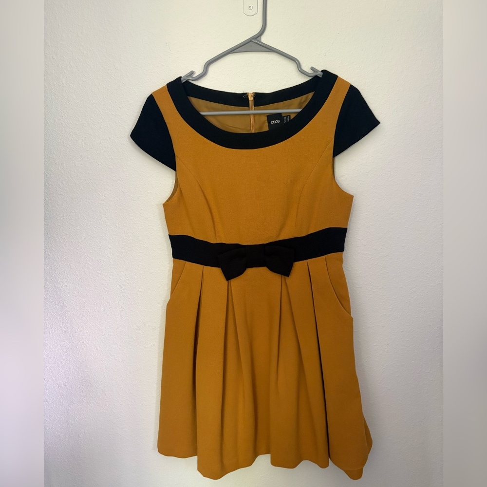 ASOS Flared Bow Dress